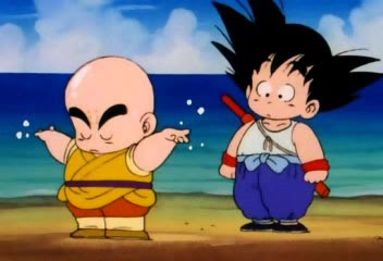 Son Gohan Krilin Sombong Ia Kurang Menyukai Kehadiran Goku Dianggapnya