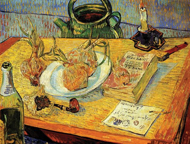 Resultado de imagem para Uma exposiÃ§Ã£o comparando Hockney e van Gogh procura por um terreno comum