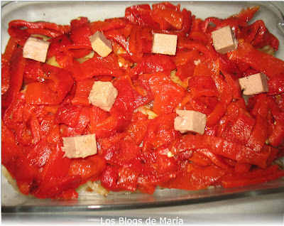 Ensalada de pimientos rojos