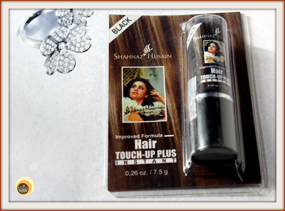 Natural Beauty And Makeup : Shahnaz Husain Hair Touch-up Plus Instant  (BLACK): Review & Other details