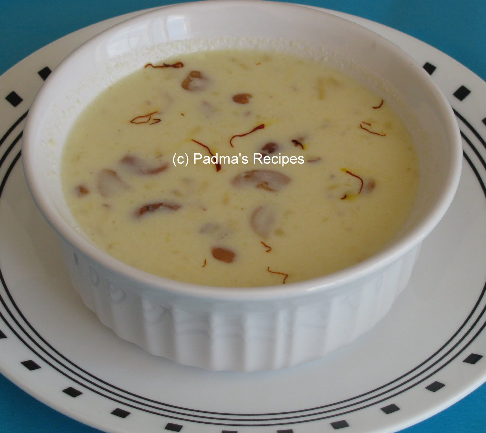 Padma's Recipes BADAM/ALMOND KHEER