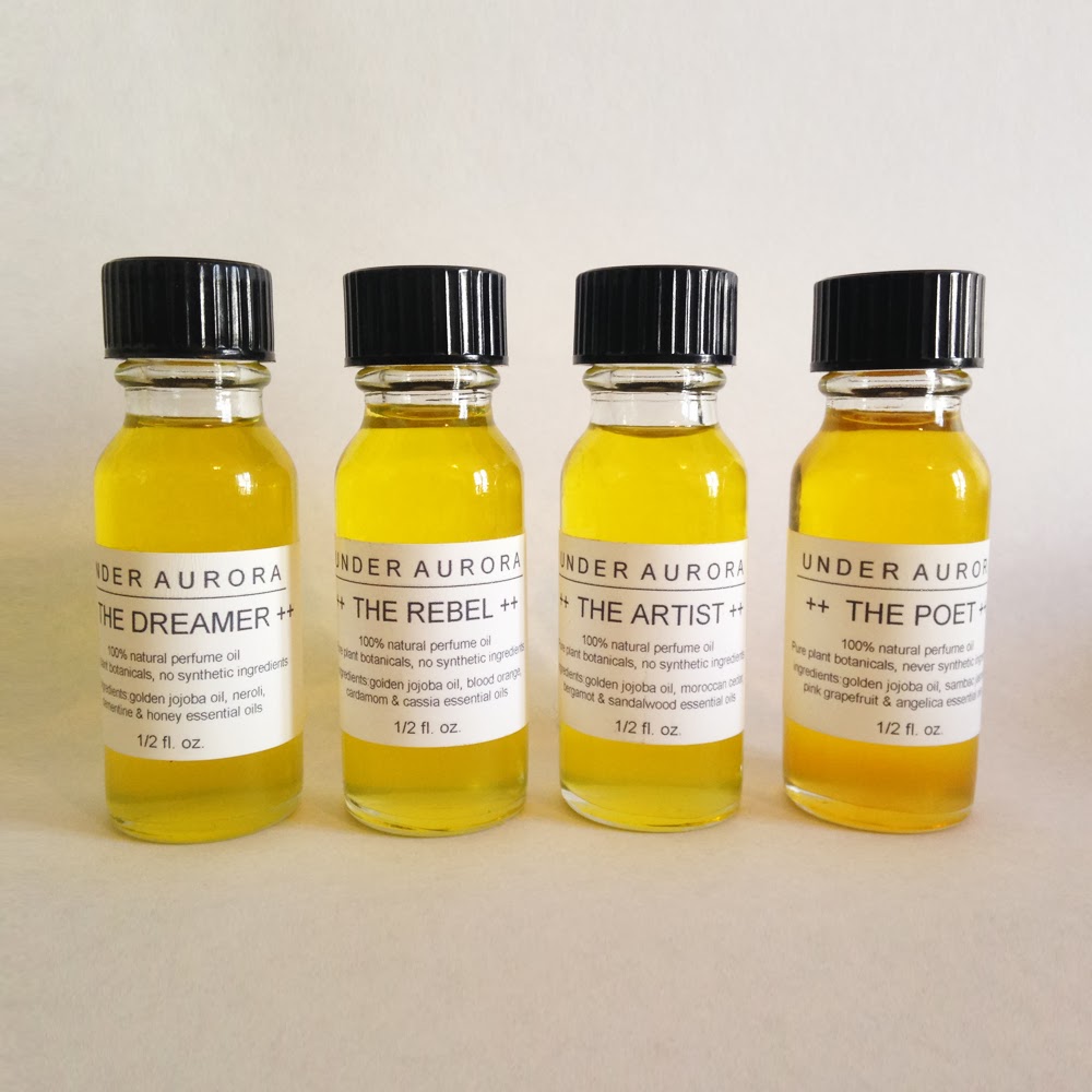 under aurora blog Plant Botanical Perfume Oils