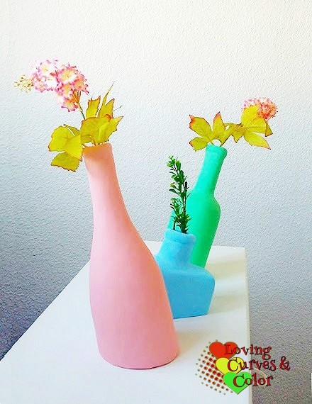 Botellas-inclinadas-hechas-a-mano