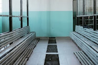 Vestuarios y duchas - Parque Temático de la Minería - Utrillas. Vestuarios y duchas - Parque Temático de la Minería - Utrillas.