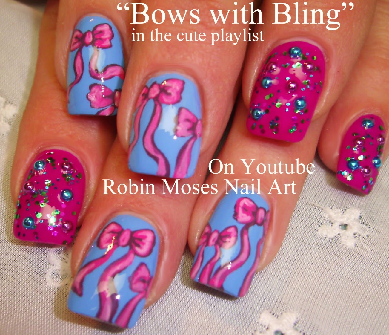 Nail Art by Robin Moses "nail art" "chevron nails" "nail art designs