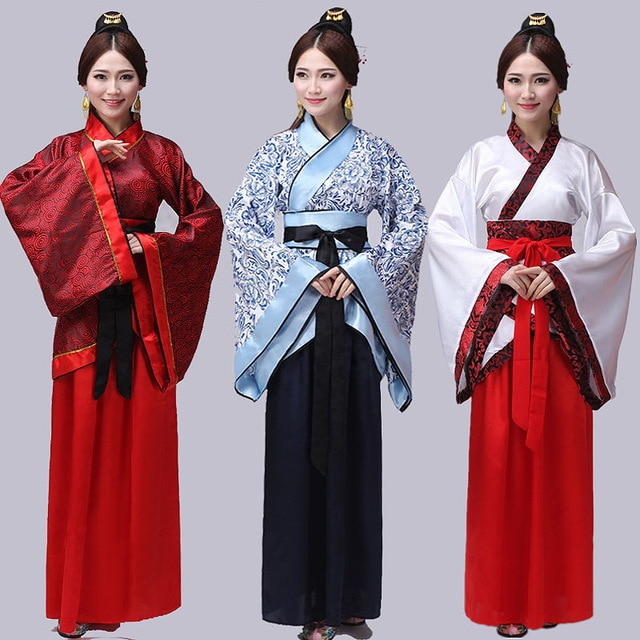 roupas chinesas femininas tradicionais