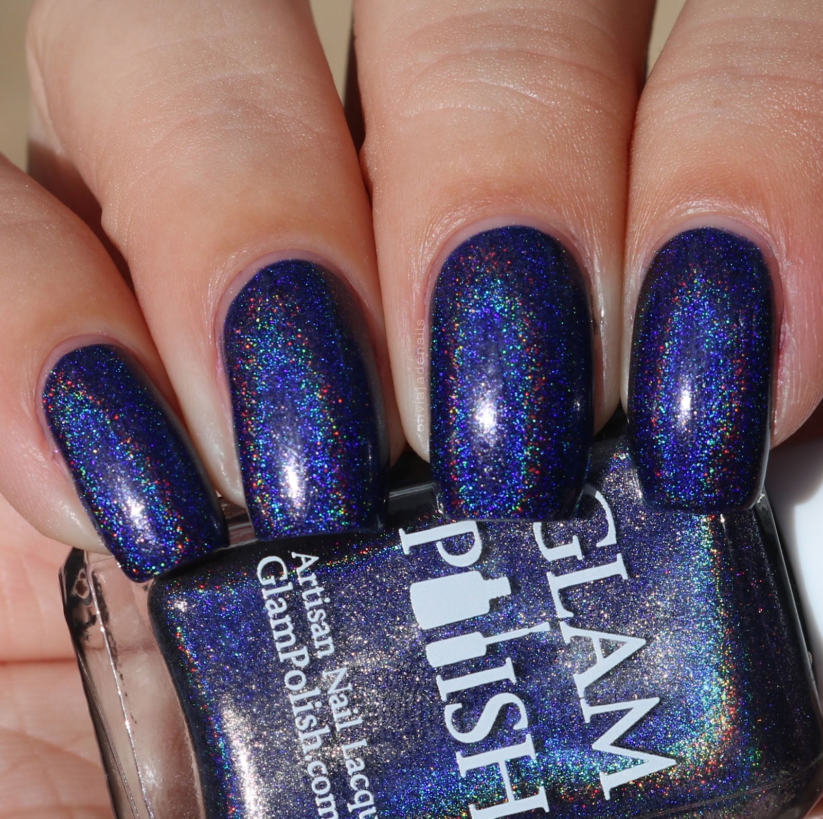 Glam Polish What A Waste Of A Lovely Night swatched by Olivia Jade Nails