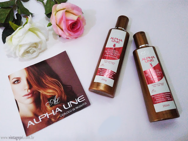 #Testei: Shampoo e Condicionador Coquetel de Proteínas (Alpha Line Cosméticos) #Testei: Shampoo e Condicionador Coquetel de Proteínas (Alpha Line Cosméticos)