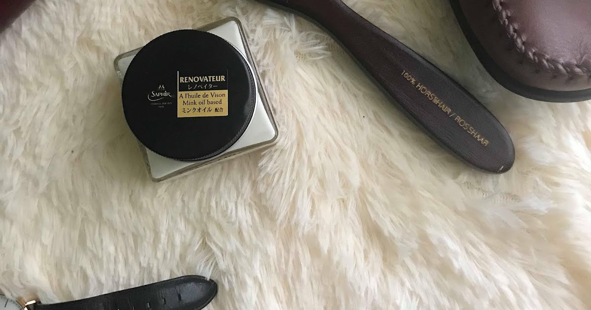 saphir shoe conditioner