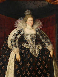 Maria de' Medici was advised by the Florentine Concino Concini
