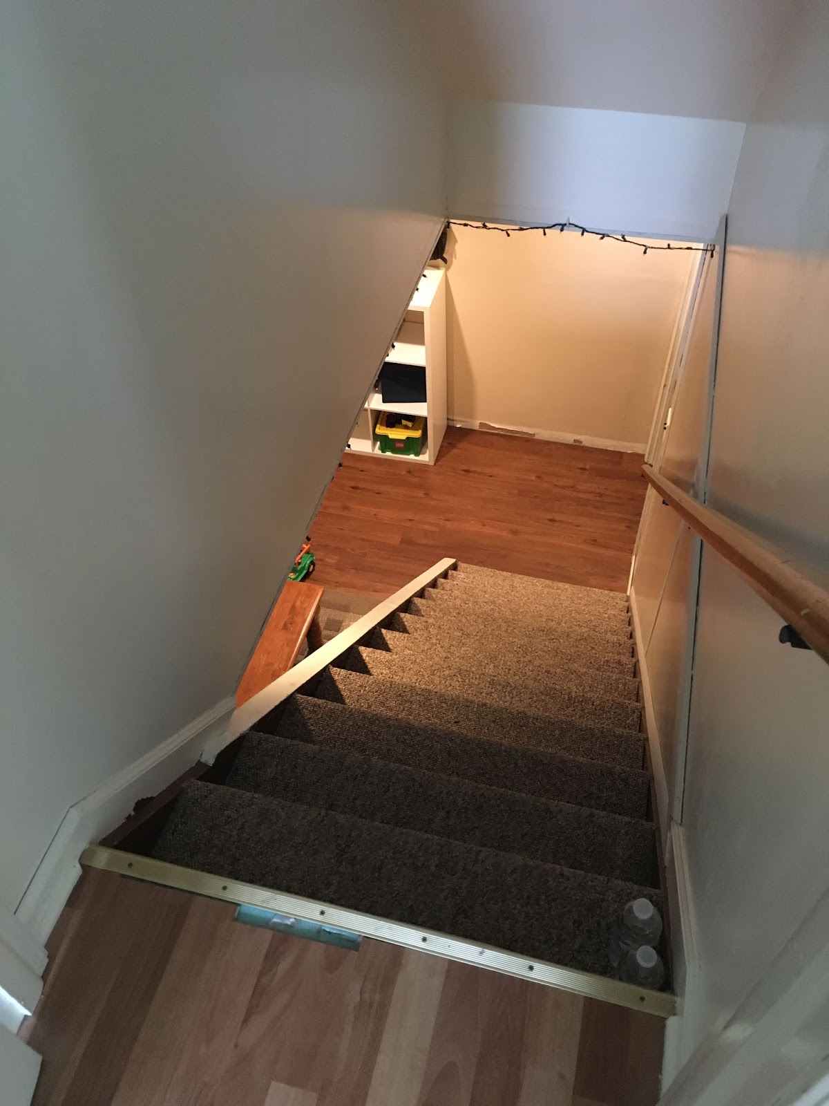 Life of Gregory D Renovation Basement Stairs