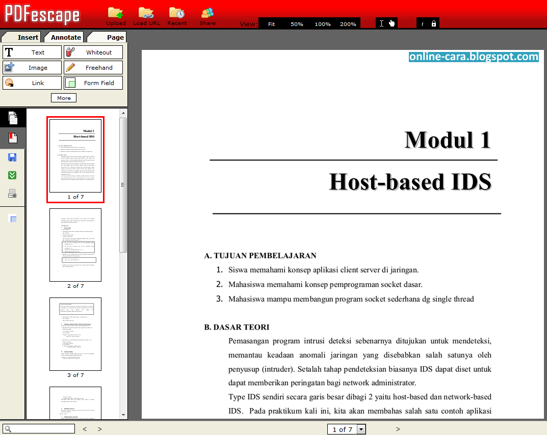 Cara Edit PDF Online Cara Edit PDF Online