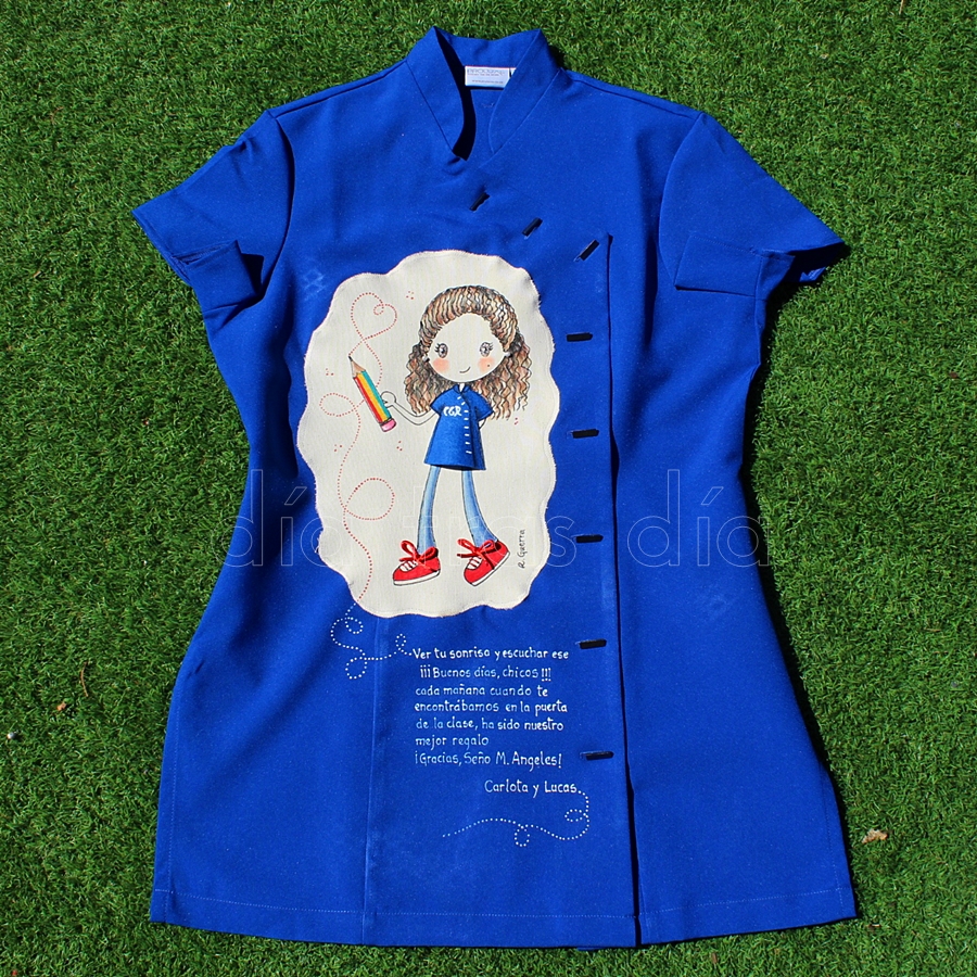 Bata maestra personalizada