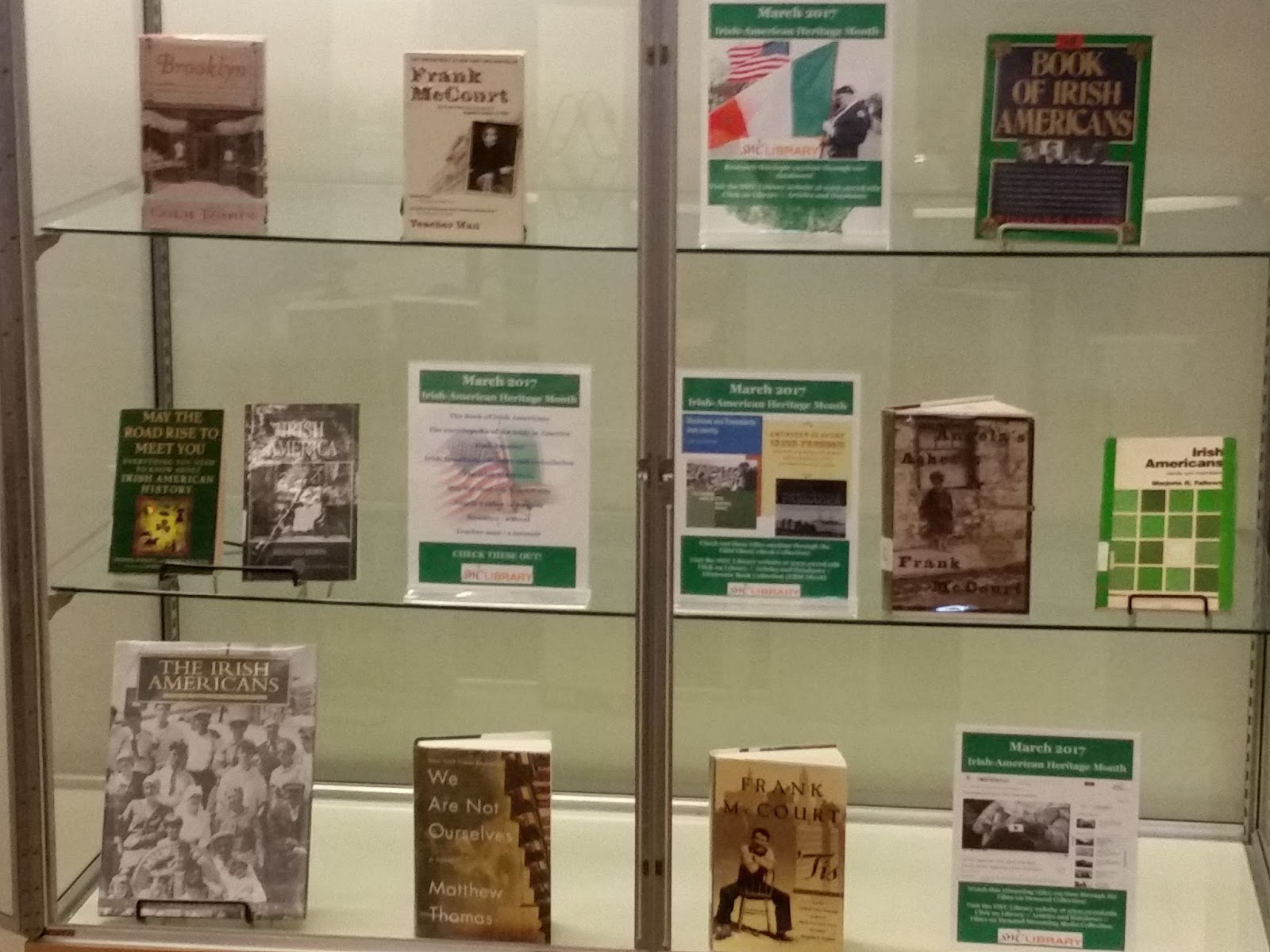 What's New SWC Library? IrishAmerican Heritage Month