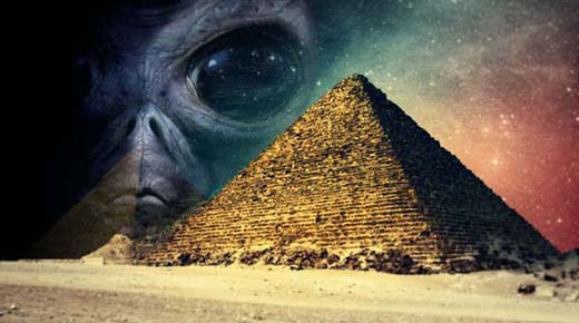 Alienígena hibernando descubierto en el interior de la Cámara Secreta en la Gran Pirámide