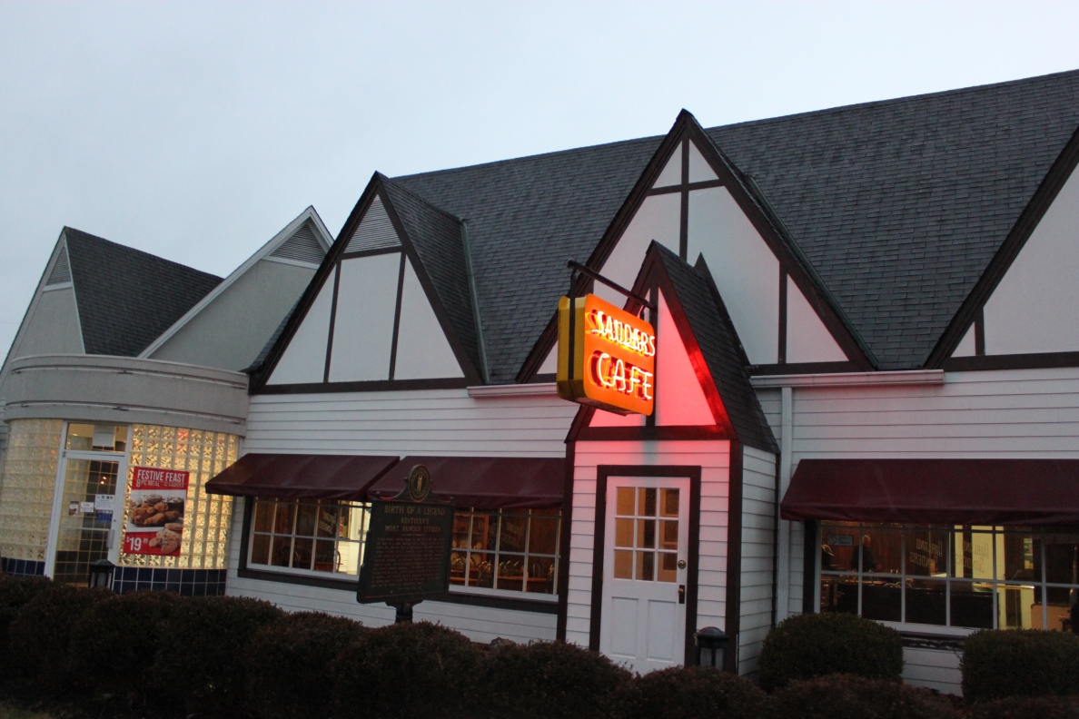 Amblings... Sanders Cafe....