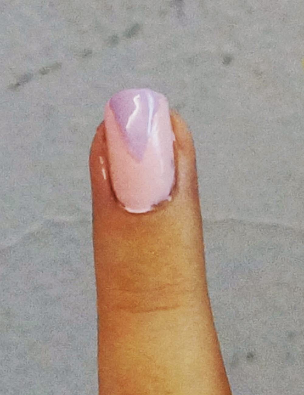 sarahjslee Pastel Colour Block Nails Tutorial for Spring