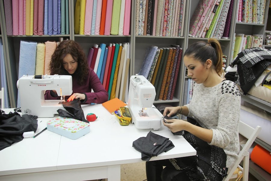 Clases de costura madrid. Aprender a coser