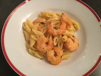 paste cu creveti paste cu creveti