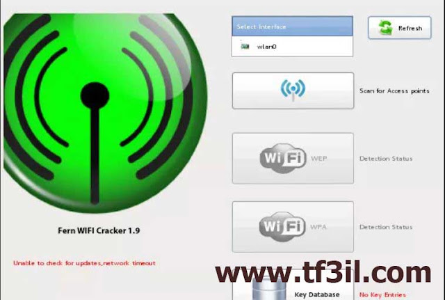 برنامج هكر واي فاي - Fern WiFi Cracker 