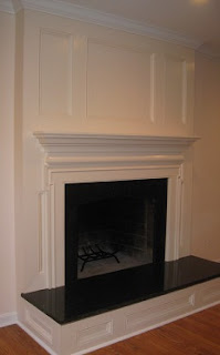 cover a brick fireplace