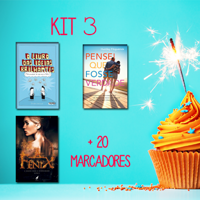 Promoção de Aniversário de 1 Ano do Queria Estar Lendo Promoção de Aniversário de 1 Ano do Queria Estar Lendo