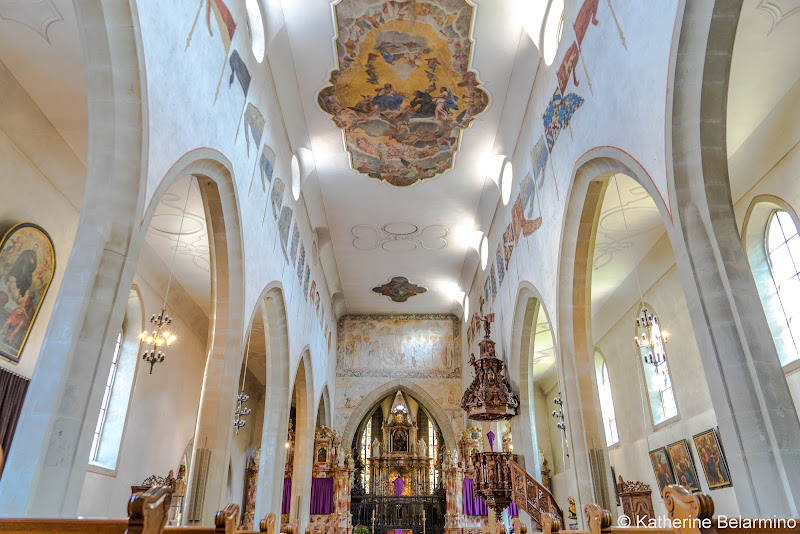 Franciscan Church Two Days in Lucerne Luzern Switzerland