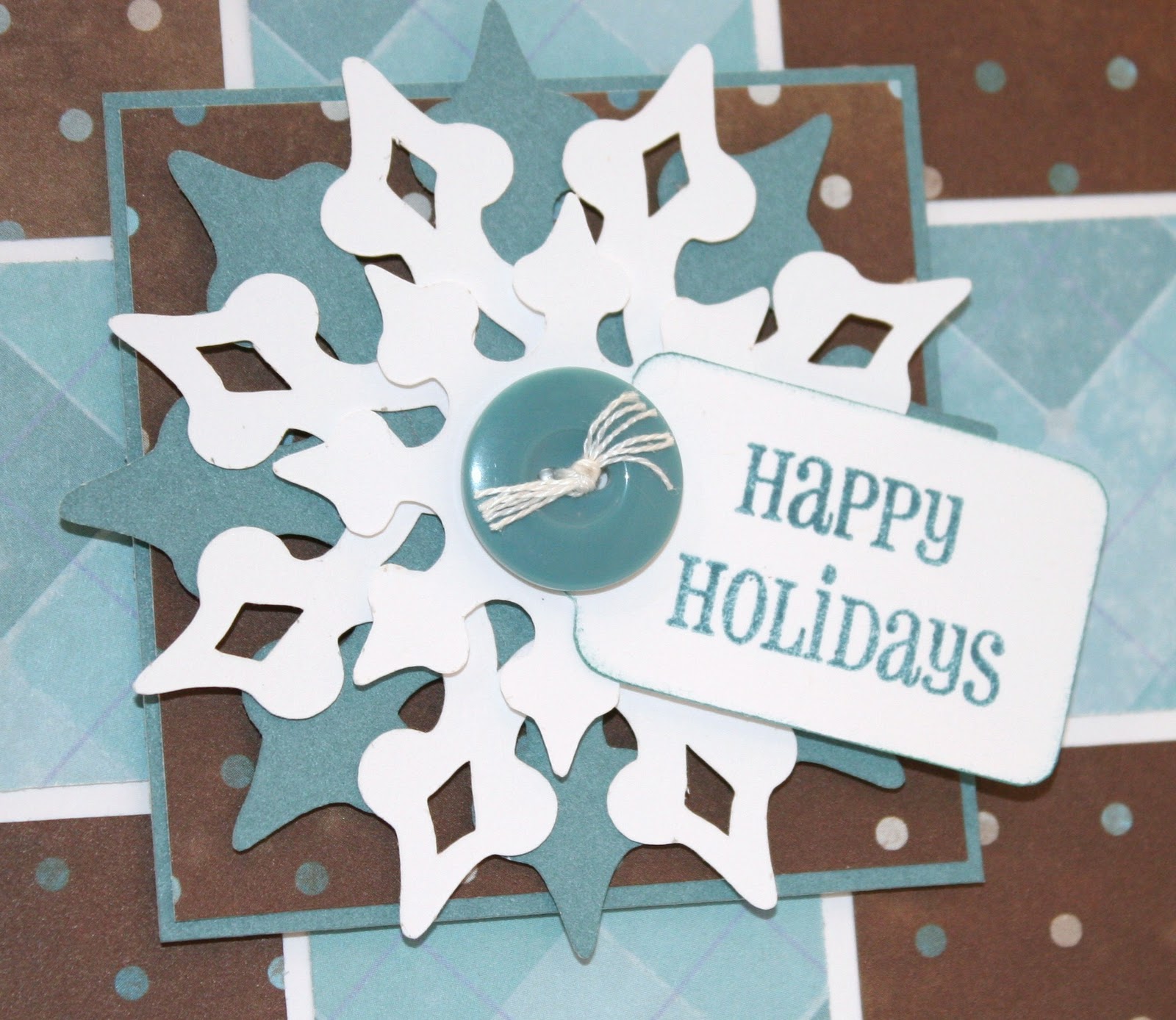 Rocky Mountain Paper Crafts: Winter Wonderland Holiday Card