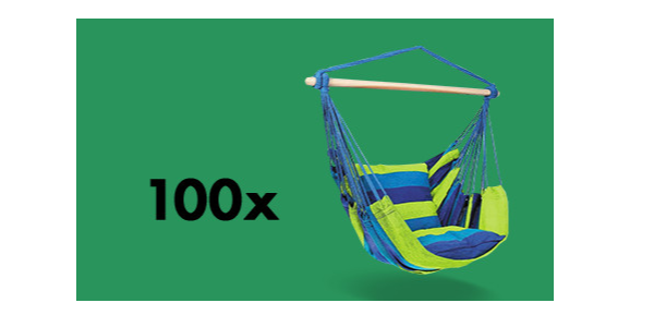 Wygraj krzesło brazylijskie - 100 szt. czeka Konkurs