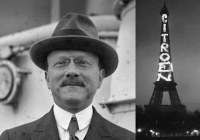 André Citroën y Torre Eiffel