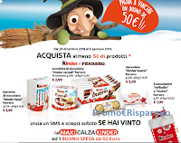 Con Kinder e Ferrero vinci 1.850 Maxi Calza e 1.950 buoni spesa da 50€ : scopri l'anticipazione! Logo Con Kinder e Ferrero vinci 1.850 Maxi Calza e 1.950 buoni spesa da 50€ : scopri l'anticipazione!