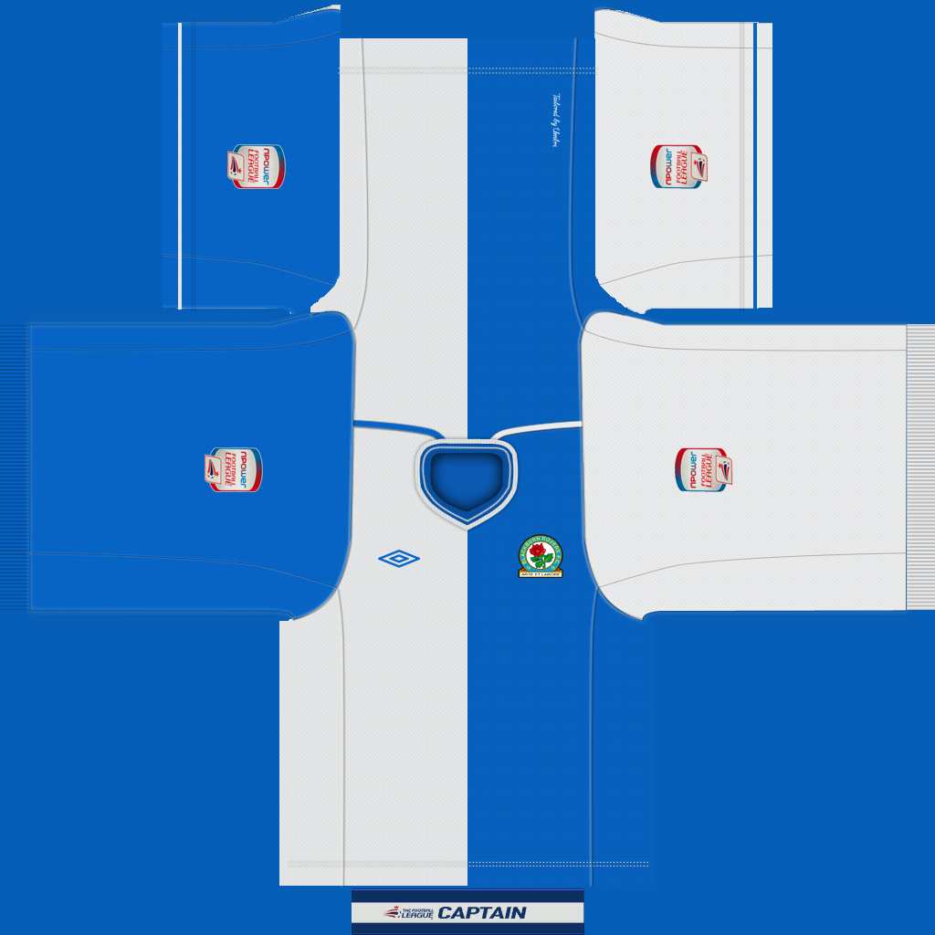 FIFA 13 Football Gears Blackburn Rovers 12/13 Home Kit