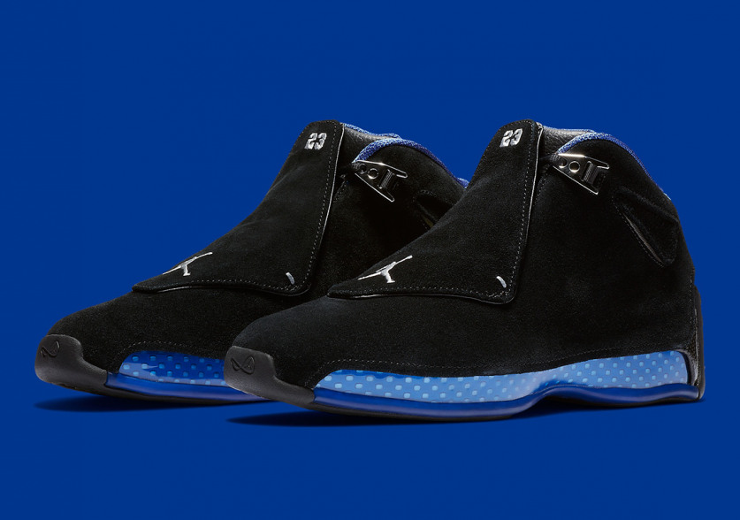 plastic federation forget Swag Craze: First Look: Nike Air Jordan 18 Retro - Black/Sport Royal