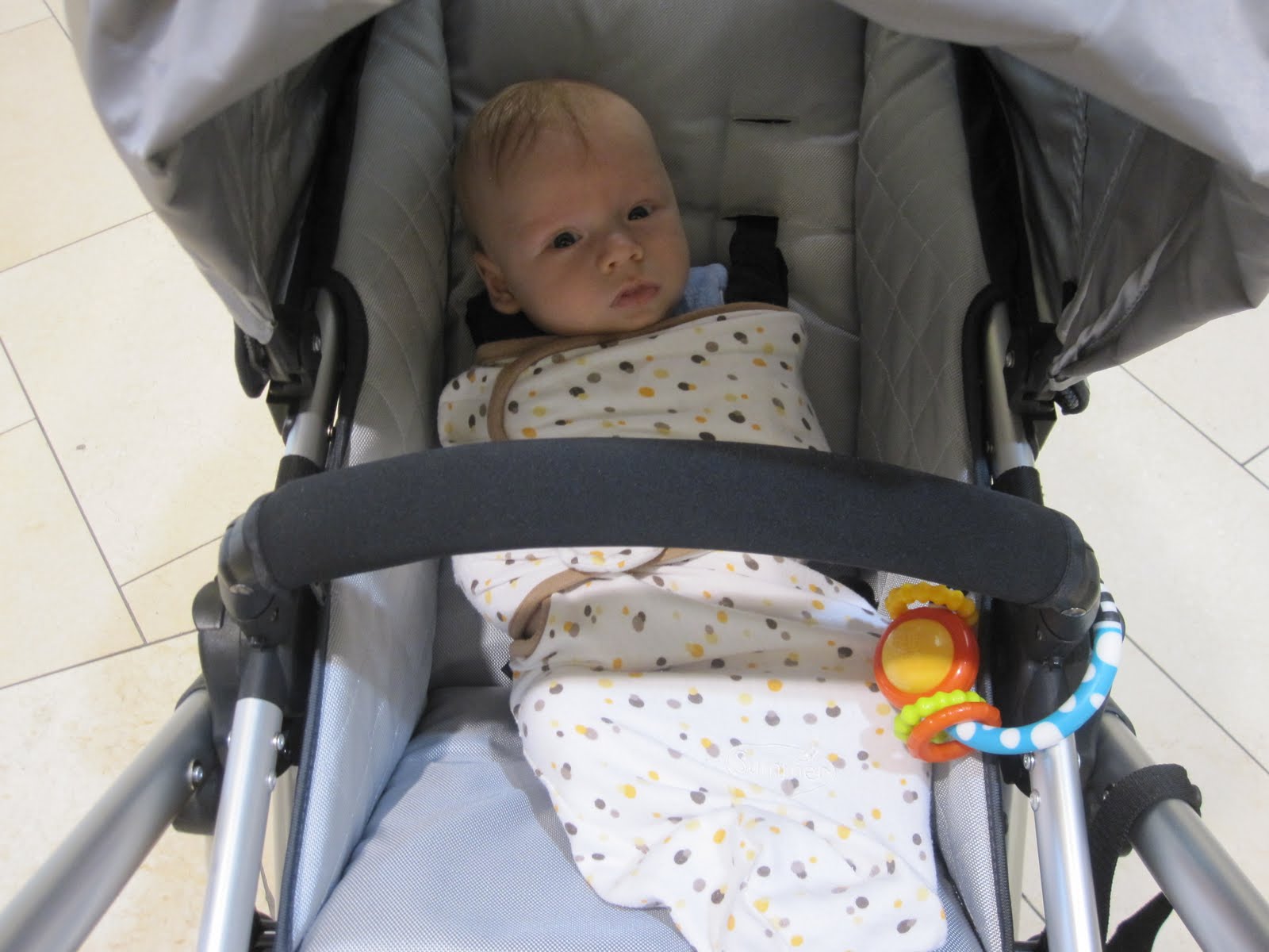 The Bad Baby Sleeping in stroller Attempt 2