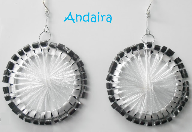 Andairadas: Pendientes hechos con cápsulas nespresso