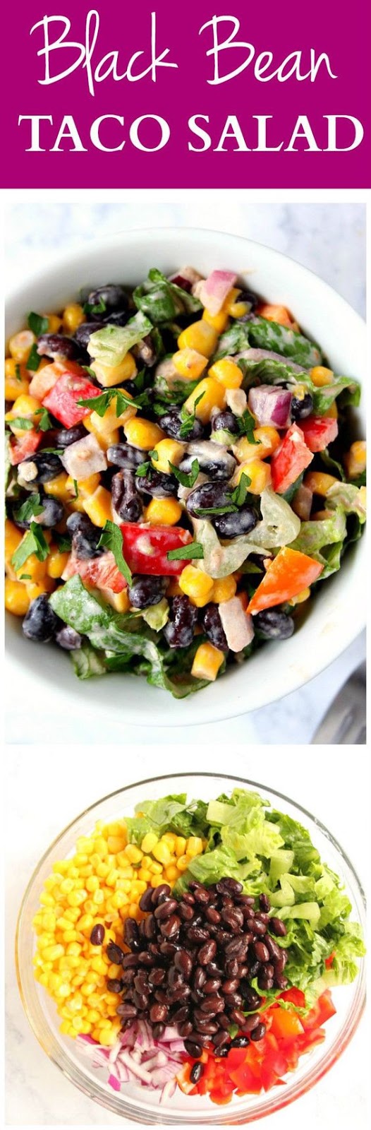 Black Bean Taco Salad Black Bean Taco Salad