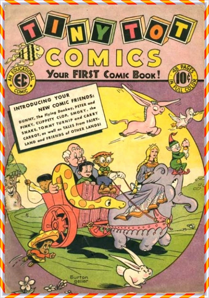 CAPAS DE GIBI  COVERS COMICS-EC COMICS TERROR-FUNNY-Tiny-Tot-Comics