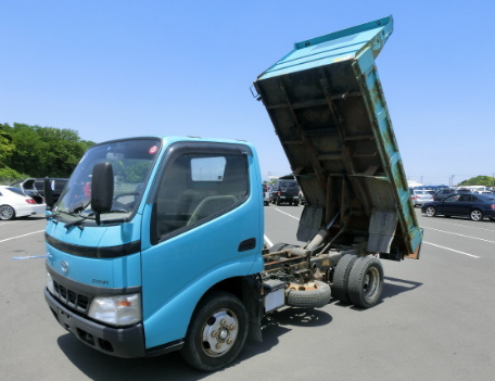 Toyota Dyna Dump Truck-biru laut
