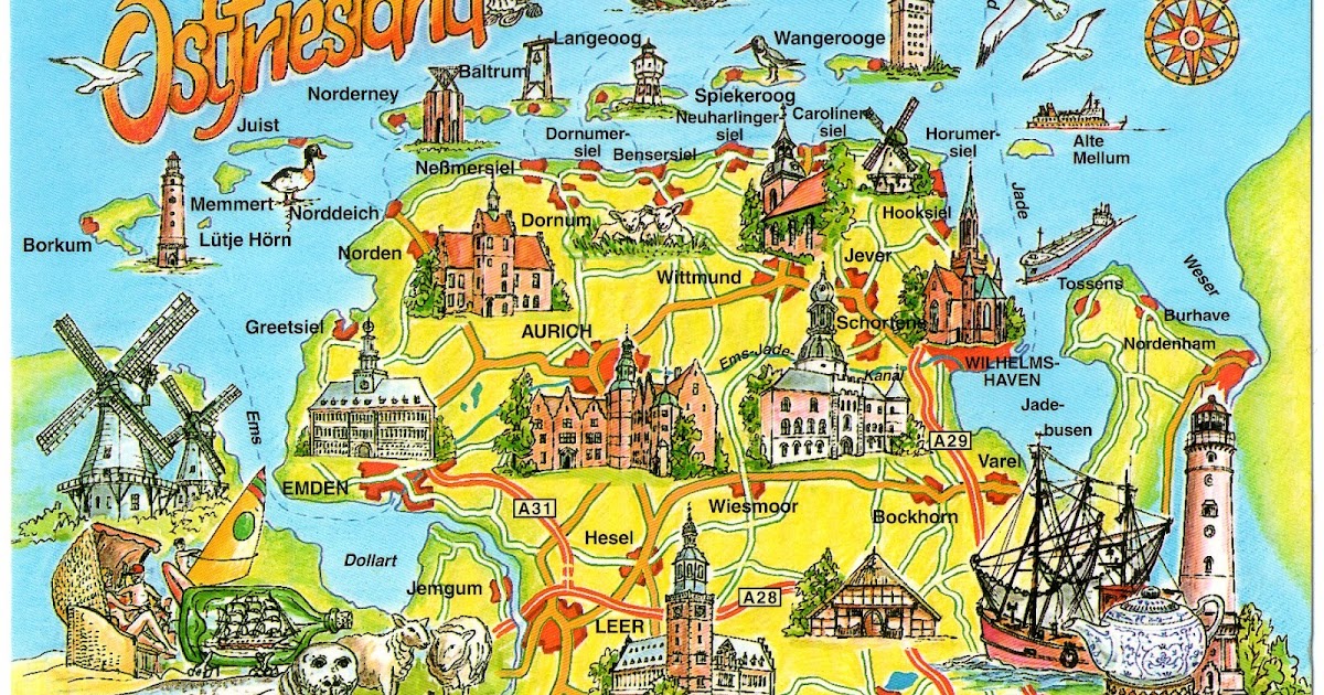 The world in my mailbox: Ostfriesland , Germany