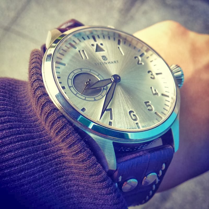 Steinhart Limited Edition Nav BUhr The Winding Movement