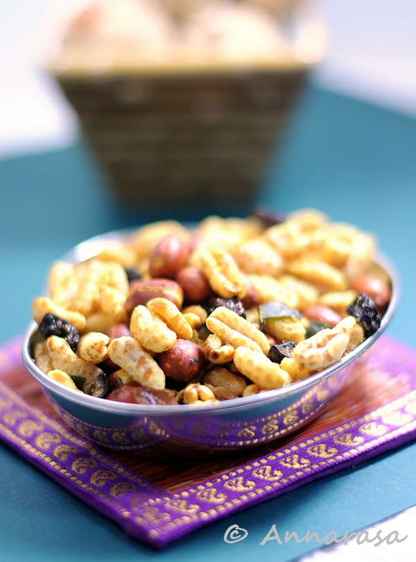 Annarasa Essence of Food Kamut Chivda Crispy Spiced Puffed Kamut