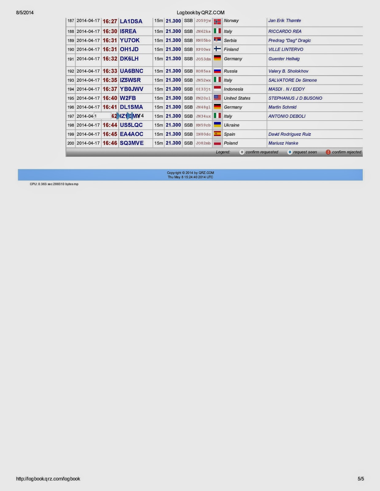 Qrz Logbook Appunblok Gam - 2dcx7tv