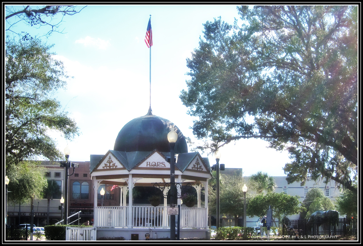 Ocala, Central Florida & Beyond: Gazebo downtown square...