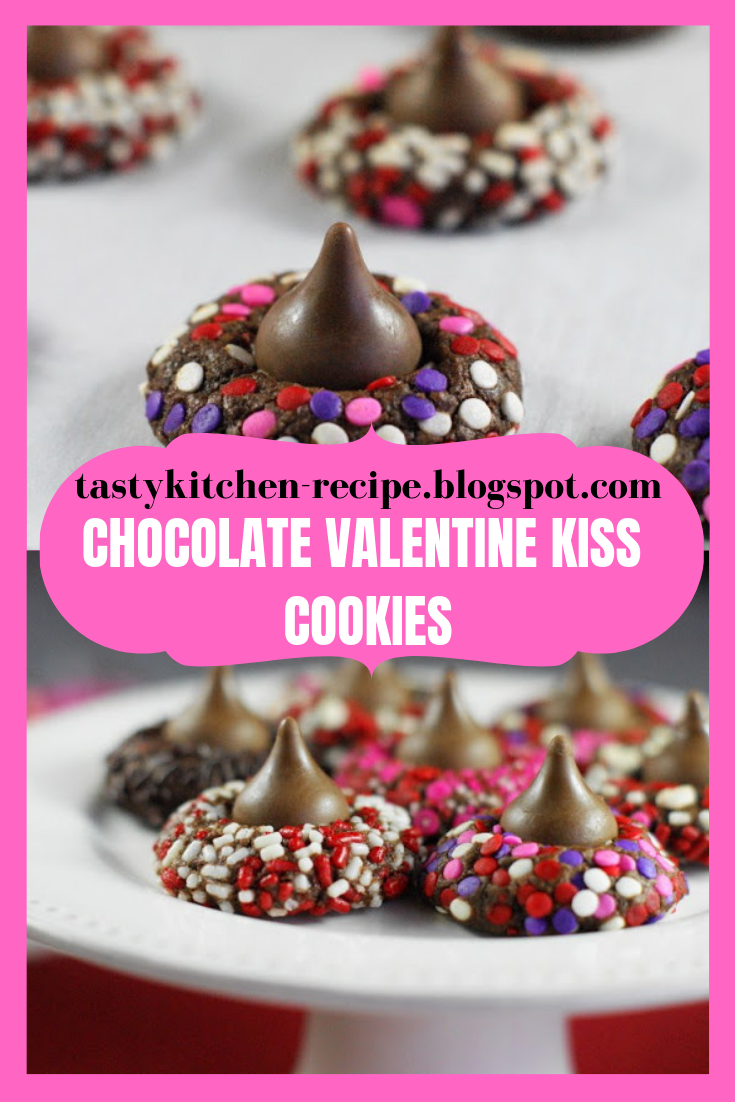 CHOCOLATE VALENTINE KISS COOKIES
