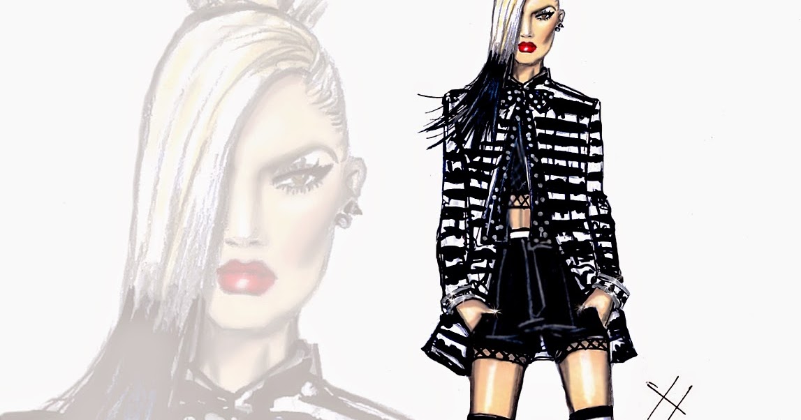 Hayden Williams Fashion Illustrations: Gwen Stefani 'Spark the Fire' by ...