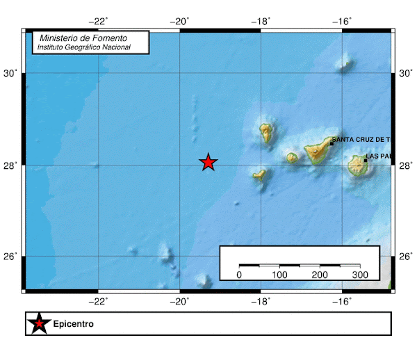 Terremoto Oeste Canarias 10 mayo Terremoto Oeste Canarias 10 mayo