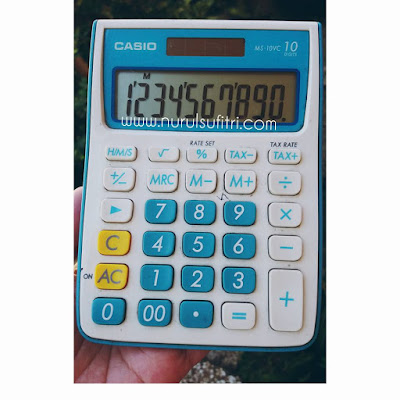 Casio My Style Colorful Calculator, Kalkulator Warna-Warni yang Stylish dan Dinamis