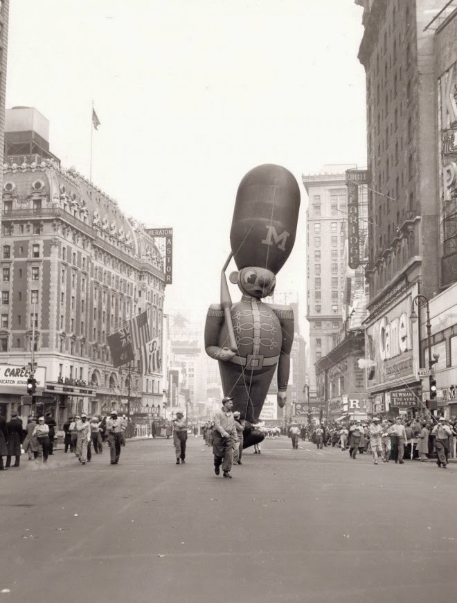 Vintage Photograph Shows Macy's Department Store and Surrounding
