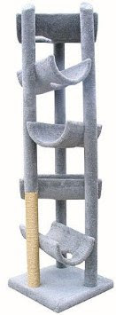 Tall and heavy cat tree suitable for a maine coon or couple of them
