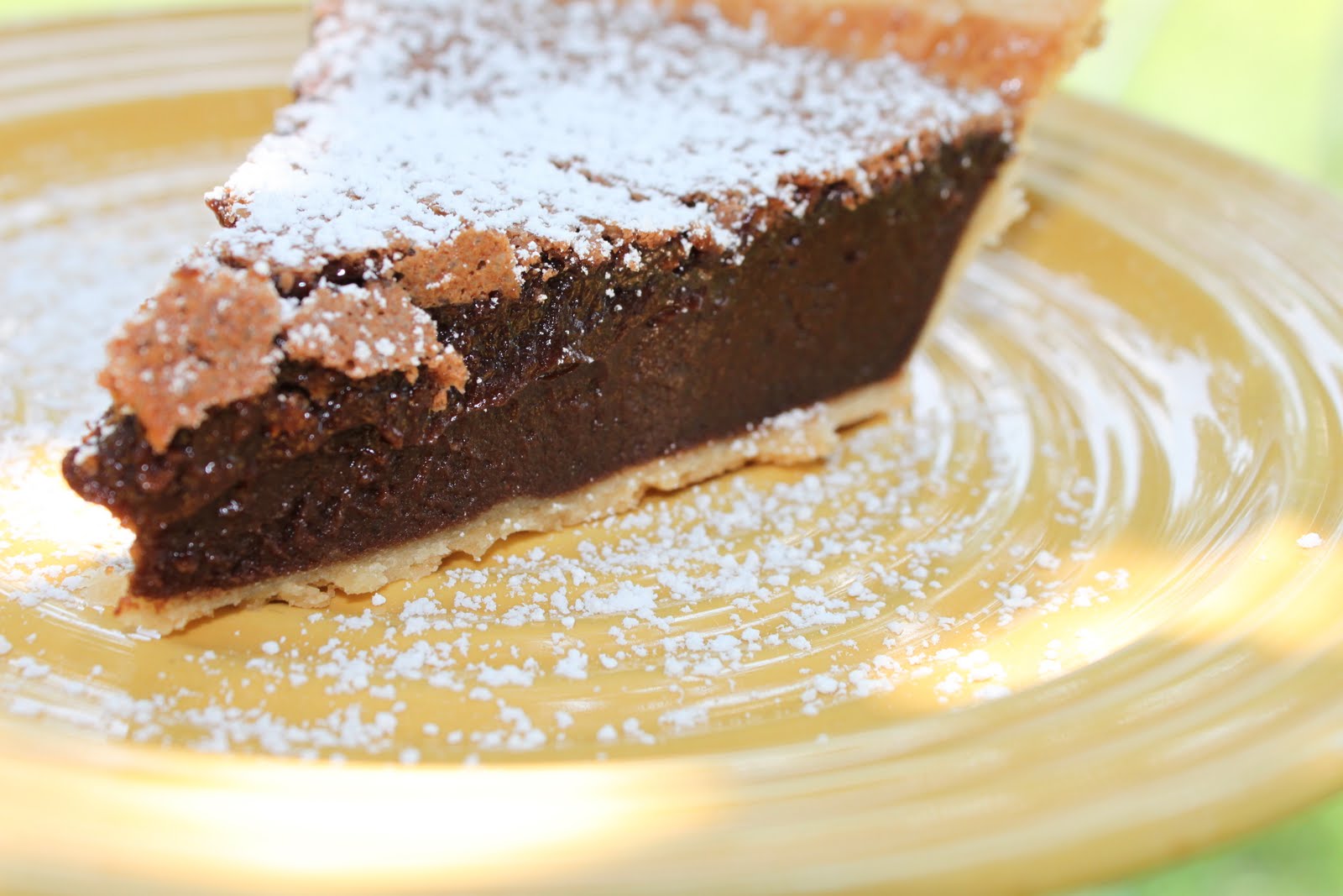 paula deen chocolate chess pie